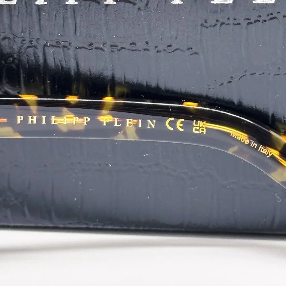 NEW PHILIPP PLEIN GLOOM SPP092M 0781 HAVANA MEN SUNGLASSES PHILIPP PLEIN